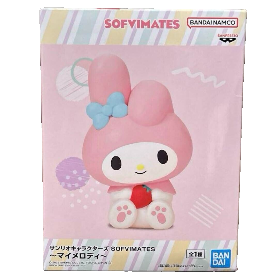 Sanrio Characters SOFVIMATES My Melody Figure NEW Banpresto from