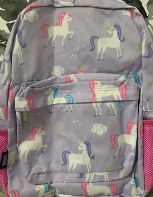 Wildkin 16 Inch Kids School Travel Backpack- Unicorn Print