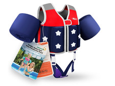 Kids Pool Floaties 1-9 Years Old, Toddler Swim Vest 20-70 Pounds, Comfortable