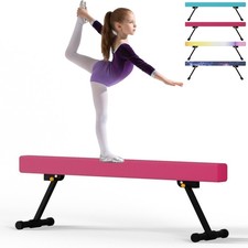 6ft Gymnastic Balance Beam,Adjustable High and Low Level Floor Beam - Highly ...