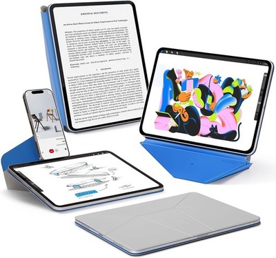 MOFT Dynamic Folio Case iPad Air 13'' M4 M3 M2 Magnetic Stand Cement Sapphire