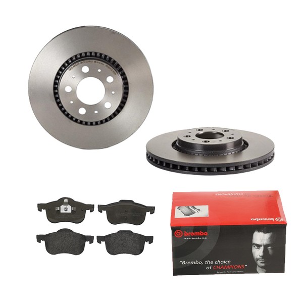 Brembo Bremsscheiben Ø305Mm + BremsbelÄGe Vorne FÜR Volvo S60 1 384 V70 2 285-image