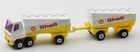 Matchbox Superfast TP17 Double Tanker Set Shell white. Twin Pack. Lesney