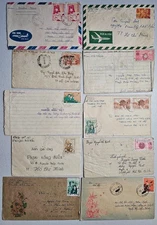 Vietnam Military Covers, Lot of 10