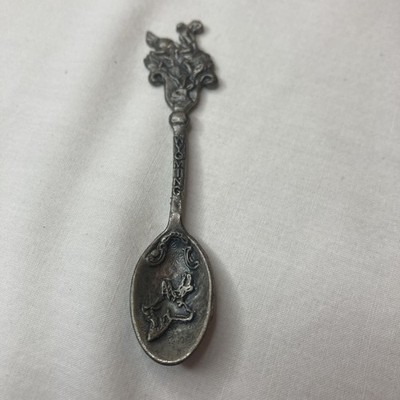 Wyoming Pewter Vintage Souvenir Spoon Collectible
