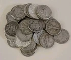 1x Roll Of 90% Silver Dimes $5 Face Mixed