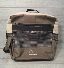 HEAD Urban Adventure Messenger Bag Brown Beige Laptop Work Travel