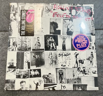 SEALED 1972 Rolling Stones Exile on Main St Vinyl