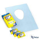 20 Pack XL Disposable Toilet Seat Covers – Waterproof Toilet Cover Sheets with A