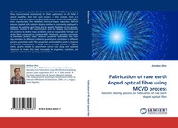 Fabrication Of Rare Earth Doped Optical Fibre Using Mcvd Process Anirban Dhar