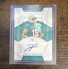 Panini 2021 National Treasures Jaelan Phillips Dolphins RC Auto #104 /49