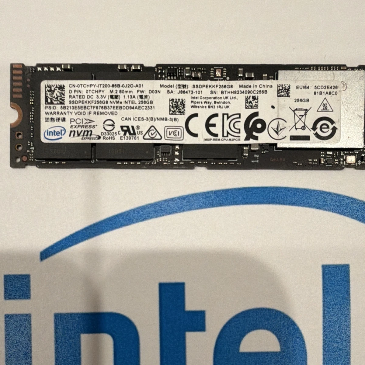 Intel 256 GB Solid State Drives for sale | eBay