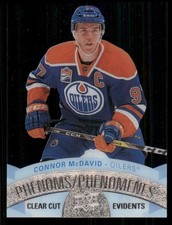 2017-18 Upper Deck Tim Hortons Clear Cut Phenoms #CCP1 Connor McDavid