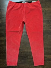 NWT SOFT SURROUNDINGS Ankle Skinny Pant Corduroy Pull On Stretch sz 2X 22W