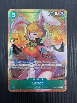 OP08-023 Karotte Super Rare Alt Art One Piece Card Game TCG NM/M 