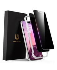 Privacy Screen Protector for iPhone 16, Full Coverage iPhone 15/iPhone 16