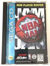 NBA Jam Sega CD CIB Complete w/ Manual Tested Working 1994