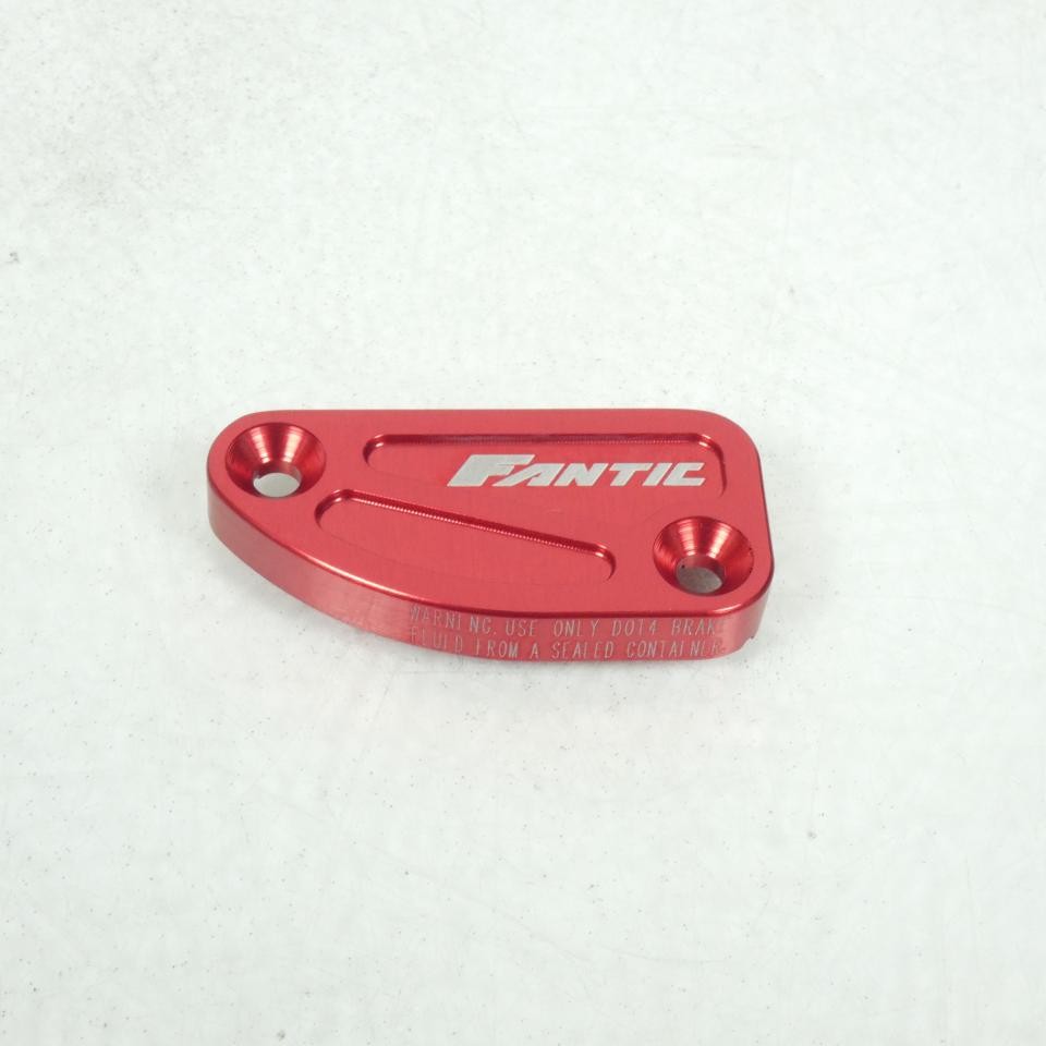 Couvercle maître cylindre alu CNC rouge anodisé Fantic 50 XM 09875005