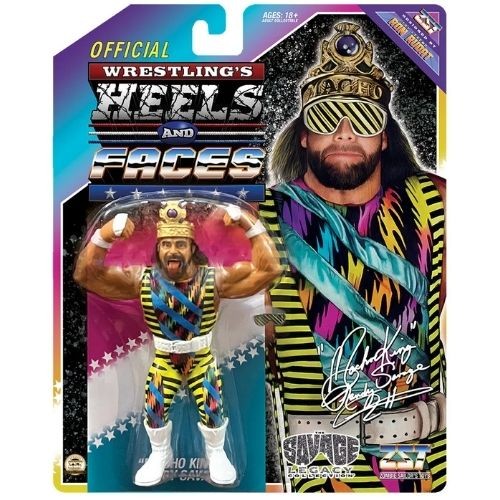 Wrestling's Heels and Faces Macho King Randy Savage Figure Zombie