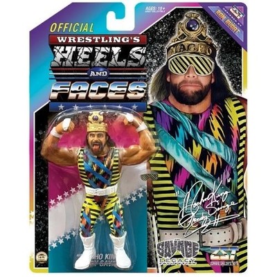Wrestling's Heels and Faces Macho King Randy Savage Figure Zombie