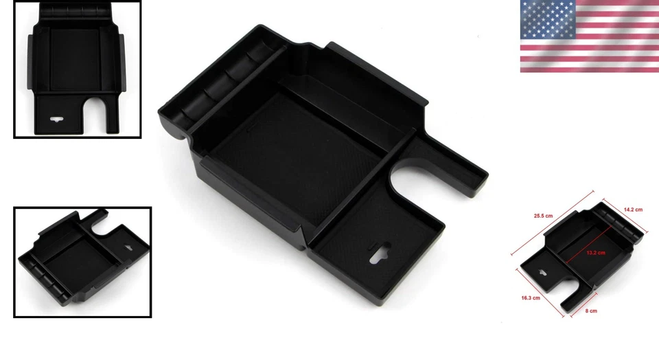 Organizador de consola central para Lexus RX200t/RX350 - 8 compartimentos de almacenamiento Foto 2 de 4