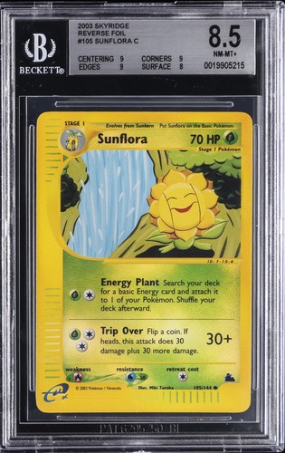 Sunflora graded BGS 8.5 for sale on eBay