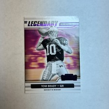 2021 Panini Contenders Tom Brady #7 Purple Legendary Patriots NFL