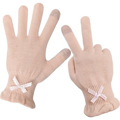 EvridWear Moisturizing Gloves for Kids, 2 Pairs Cotton Touchscreen Glove