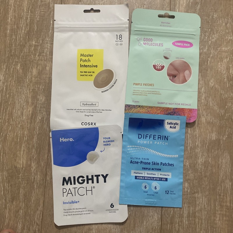 66 Patches Pimple Patch Acne Sticker Set Lot Hero Mighty Cosrx Good Molecules 
