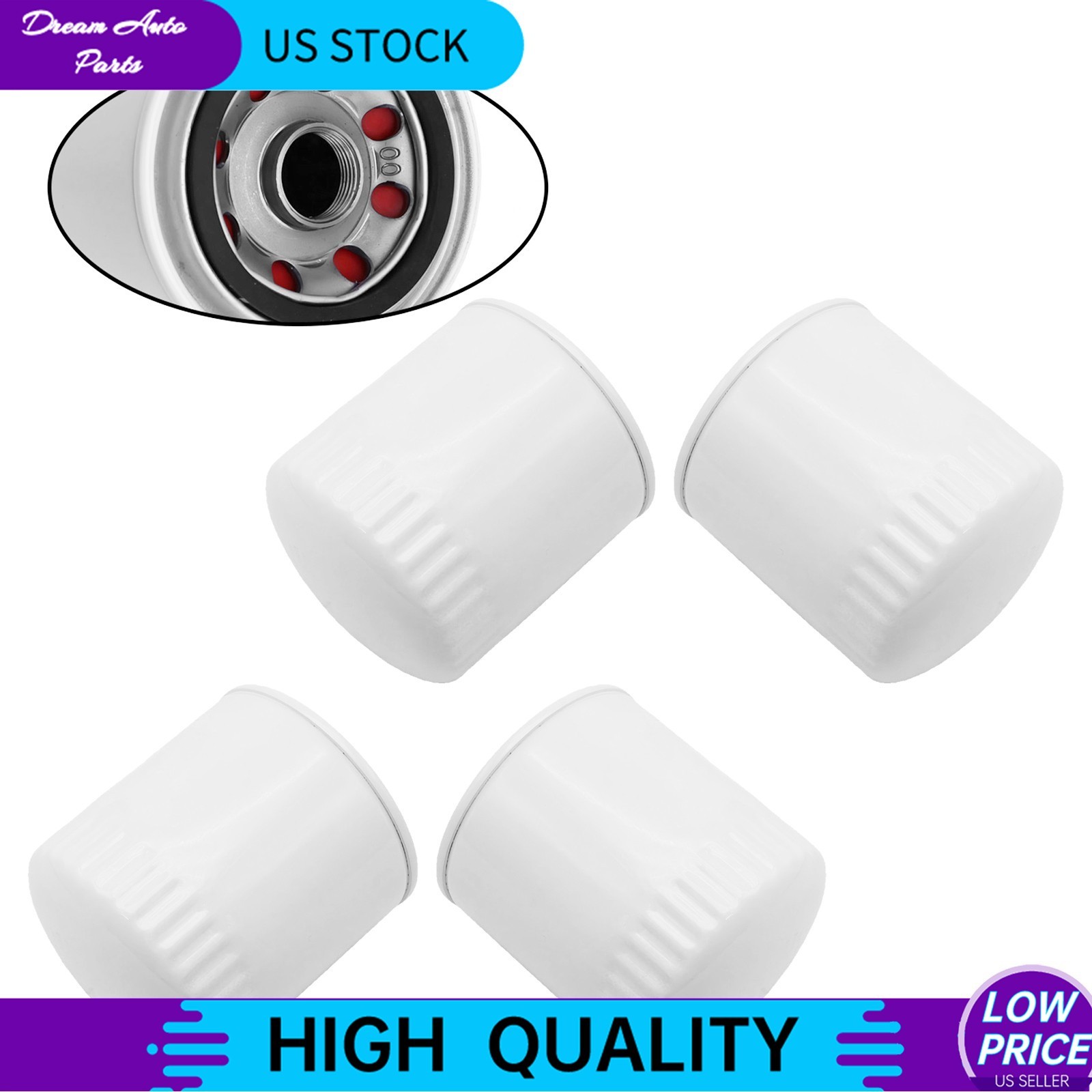 Aston Martin DB9 2005-2016 Oil filters 4 pcs P/N AG436714AA