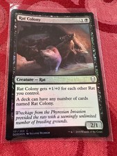 MTG- Rat Colony - Dominaria (DOM) Foil NMT 101/269