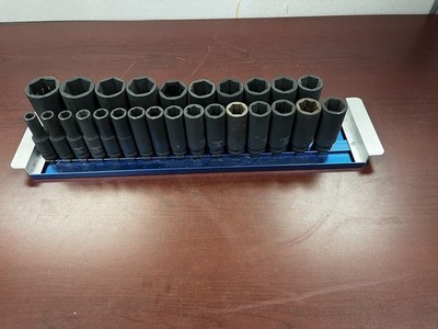 Expert by MAC Tools 26 pc 1/2'' Drive Metric 10-36mm Deep Impact Socket Set