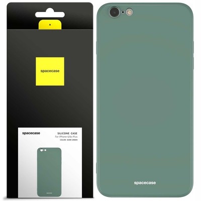 Spacecase Silikonhülle für iPhone 6/6s Plus, dunkelgrün
