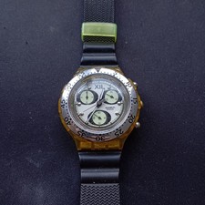Vintage Swatch Watch Chronograph Rare Diving ...