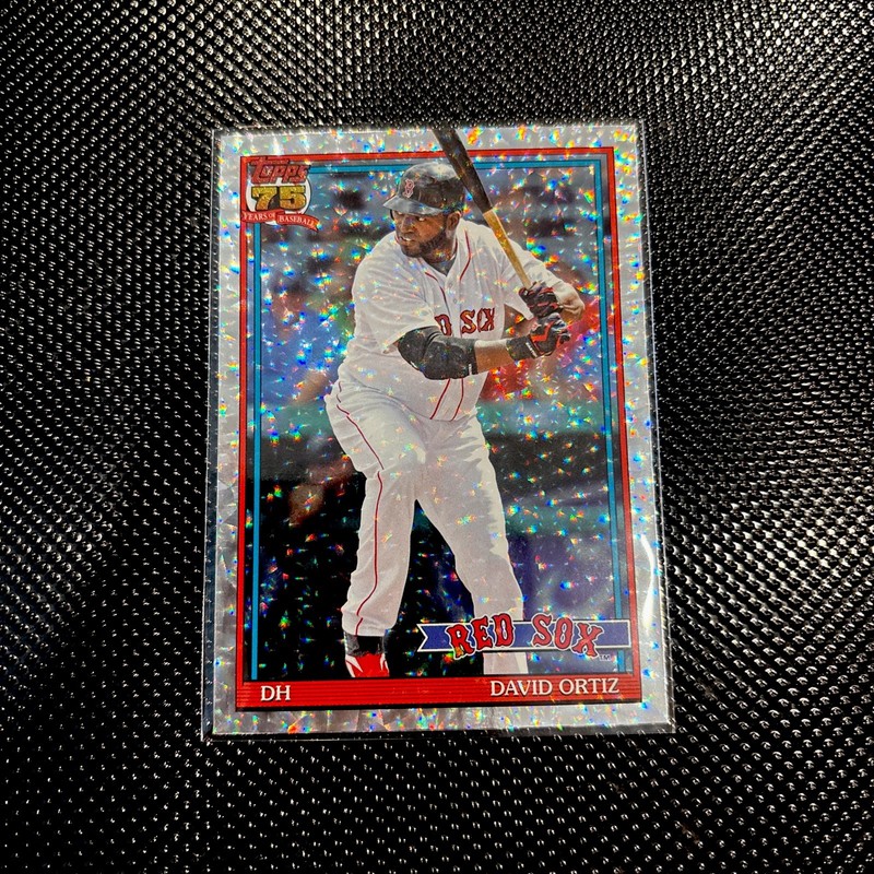 2026 Topps Series 1 - David Ortiz 1991 Throwback Crackle Foil #T91-15