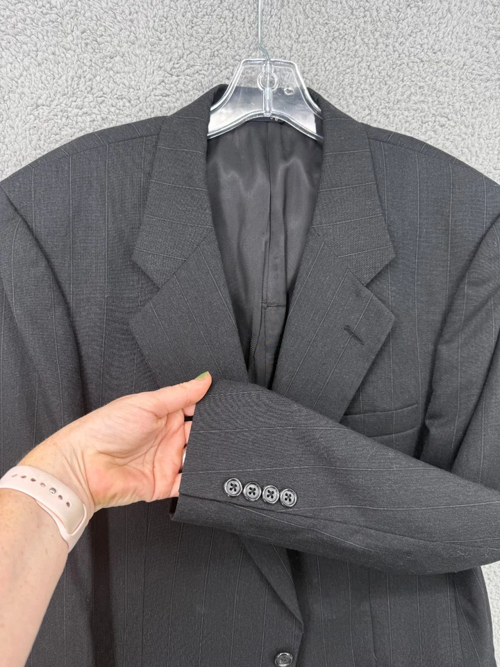 Blazer de lana vintage años 90 Burberry London para hombre abrigo deportivo chaqueta talla 44R Foto 4 de 4