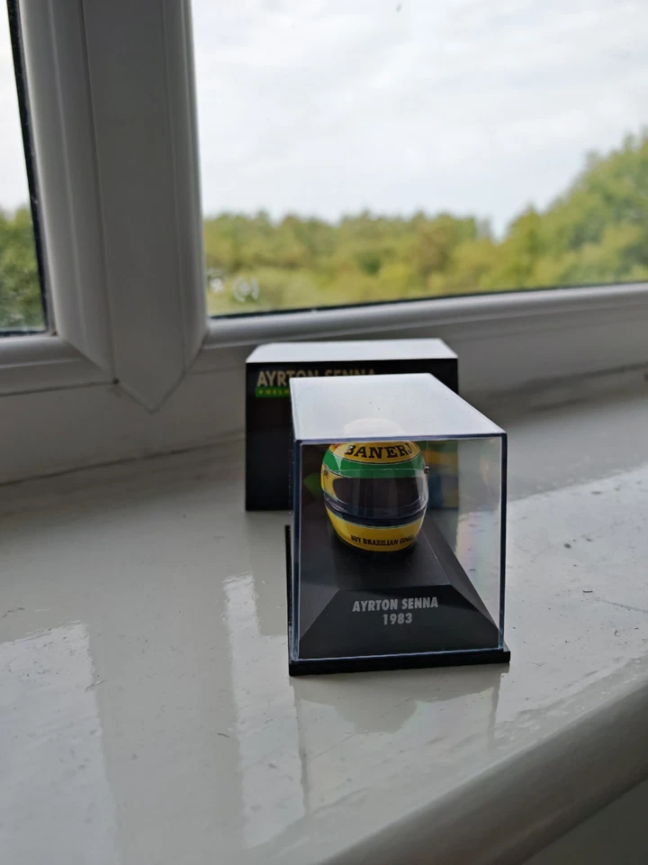 Minichamps Die-cast Ayrton Senna Helmet Collection 1983 - Image 3 of 4