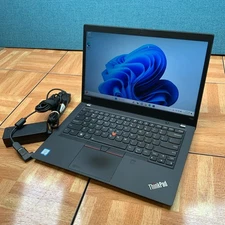 Lenovo ThinkPad T490 Intel i5-8365U 16GB RAM 500 GB SSD Win 11 Pro