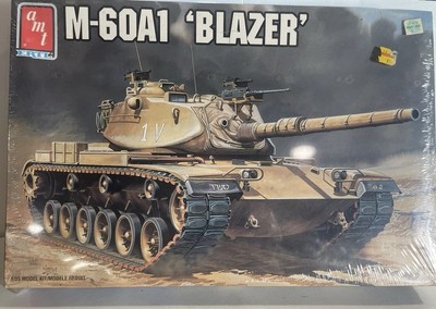 Rare 1/35 AMT ERTL Israeli (IDF) M-60A1 Blazer Tank Kit Factory Sealed *READ*