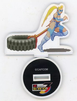 Street Fighter Acryl Ständer Mika Pixel Art B Sammlerstück