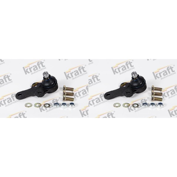 2X Kraft Traggelenk Links+Rechts Unten Vorne Passend FüR Ford Courier Fiesta KA-image
