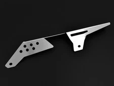 Zieger chain protection chain shield silver for Kawasaki ZRX 1100 year 1997-01