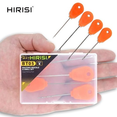Baiting Tool 4pcs Set Latched Baiting Needle Splicing Needle End Tackle Terminal