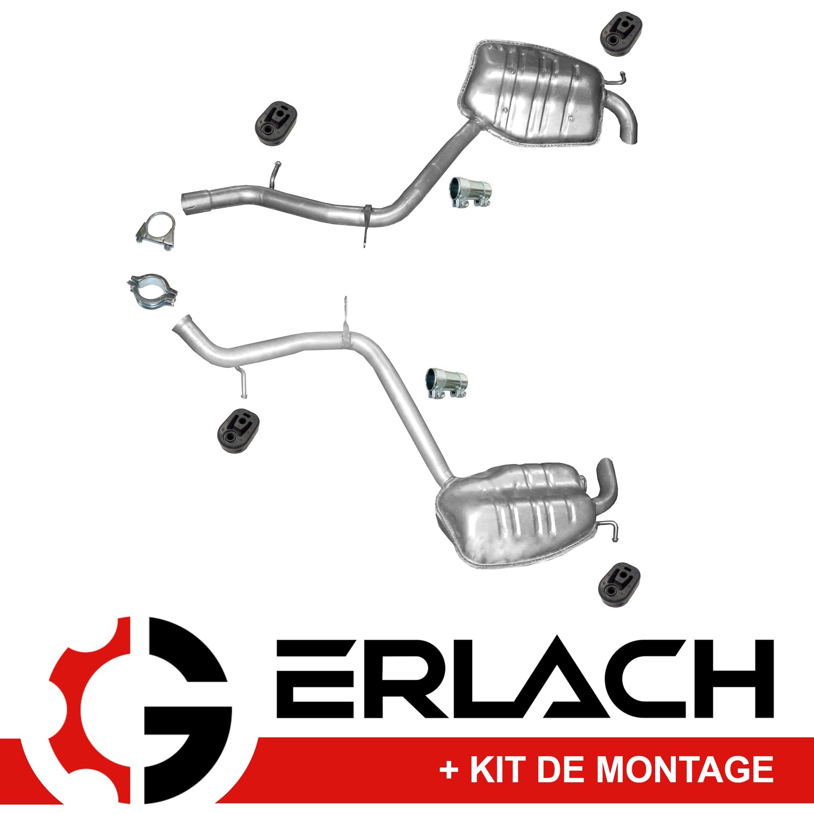 Remplacement Échappement Mercedes E500T S211 pour Contrôle Technique Réussi