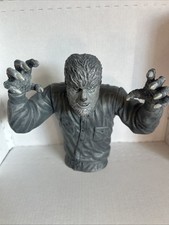 Product Image: Universal Monster Wolfman Werewolf Bust Bank (silver screen version) Pre-owned