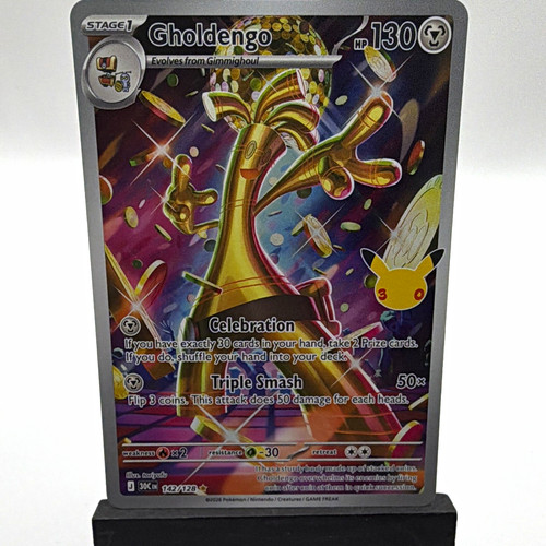 Gholdengo 30th Celebrations Art Rare (English) 142/128