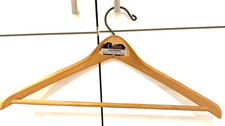 Vintage Wood Clothing Hanger Curlee Clothes Wishbone's Brand Made in USA