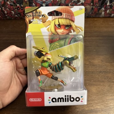 Min Min Amiibo Nintendo - Super Smash Bros. - Brand New - Factory Sealed