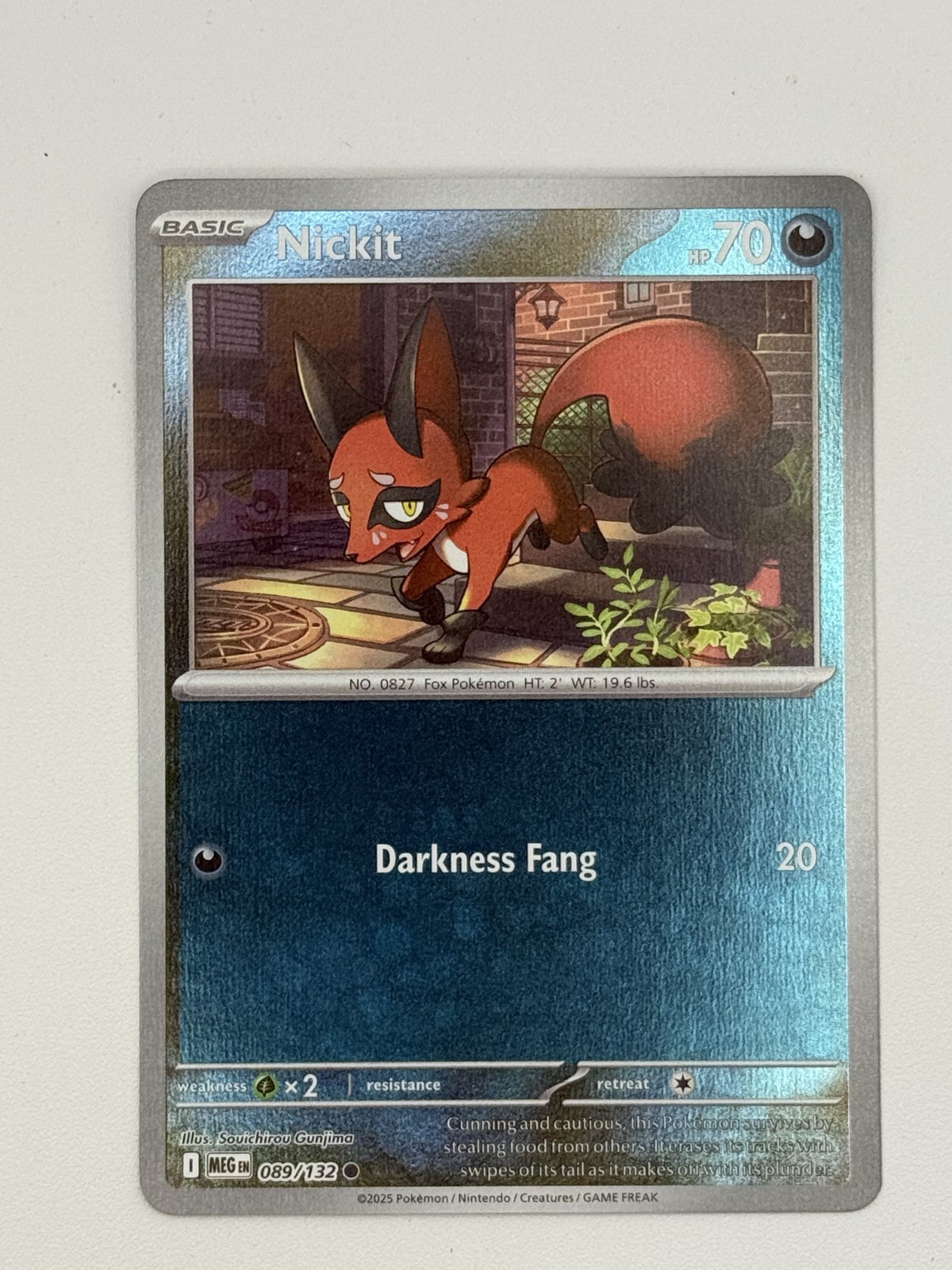 Nickit 089/132 Reverse Holo Mega Evolution