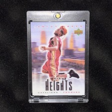 2003/04 Upper Deck LEBRON JAMES ROOKIE Card CITY HEIGHTS RC SSP Rare NICE Card. rookie card picture